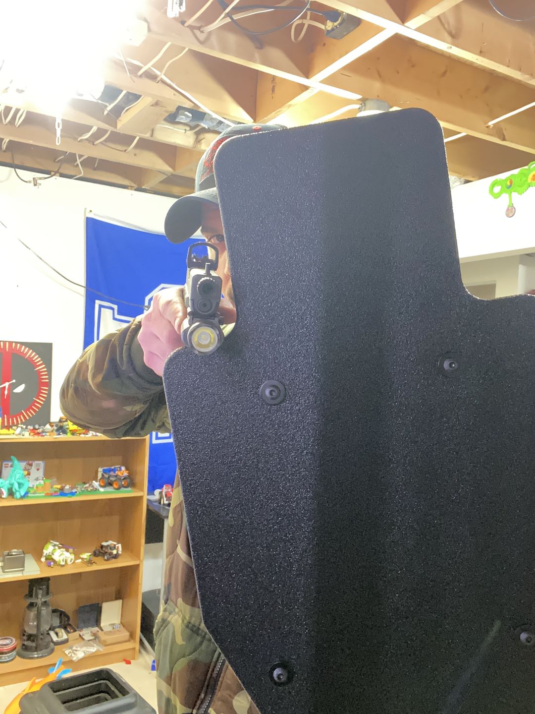 Customer photo review of RTS TACTICAL LEVEL IIIA RIFLE SPECIAL THREATS MINI SHIELD