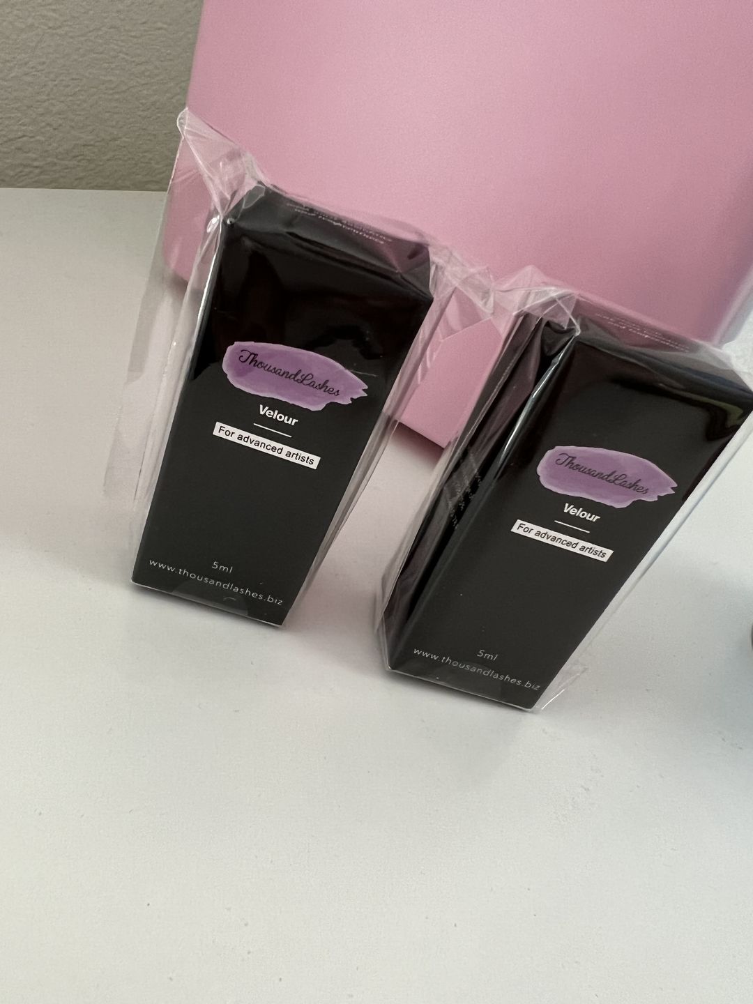 Customer photo review of VELOUR LASH ADHESIVE