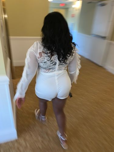 Customer photo review of Floral Lace Elegant Romper