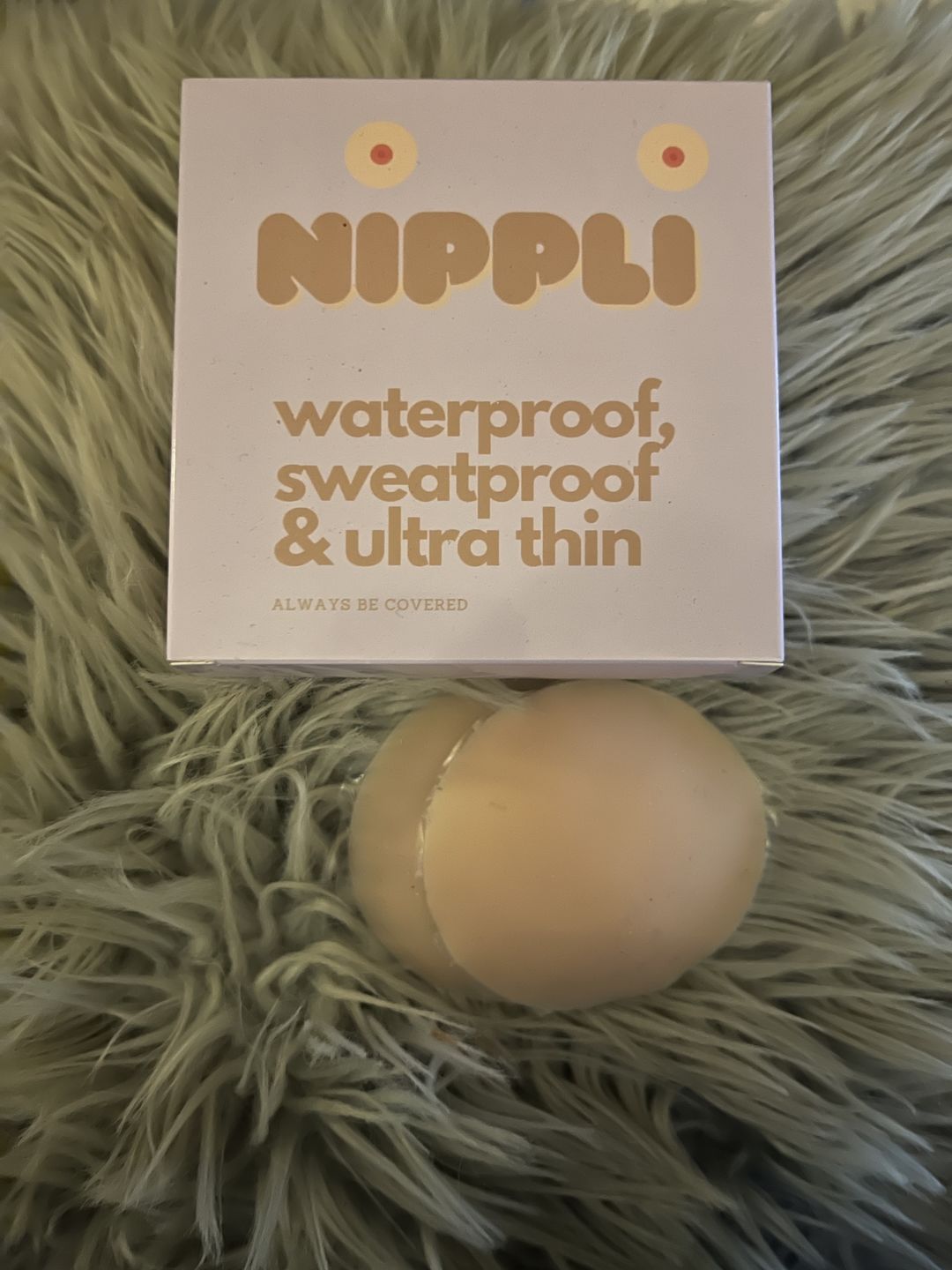 Customer photo review of Doppel Pack Nippelcover COLOR TANNED