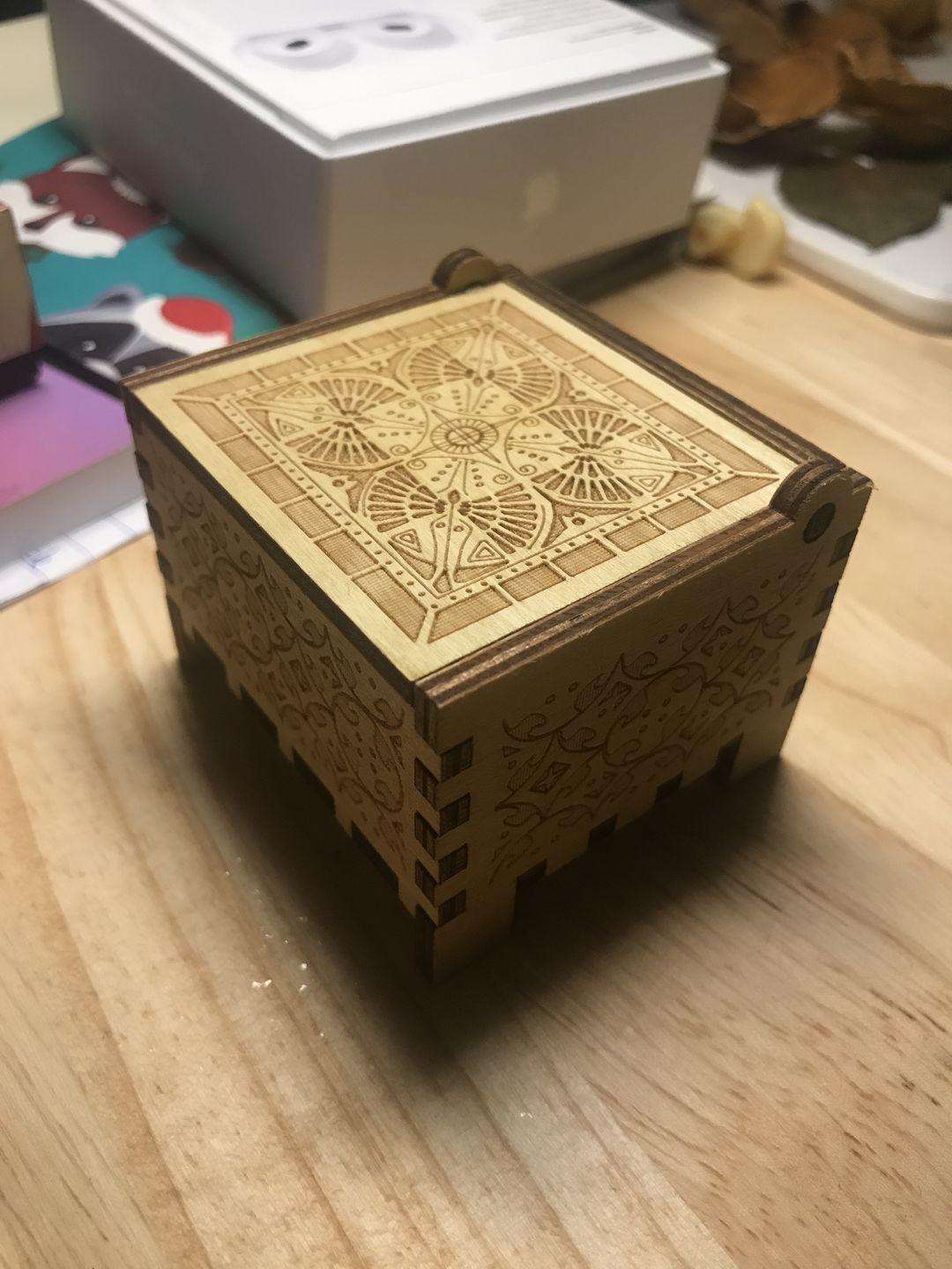 Customer photo review of Wind-up Music Box