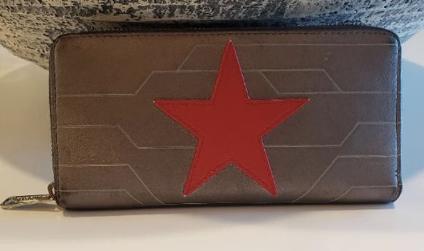 Customer photo review of Marvel Winter Soldier Cosplay Zip-Around Wallet