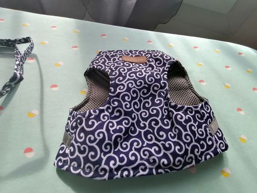 Customer photo review of Harnais confortable pour chat - VUSHOO™