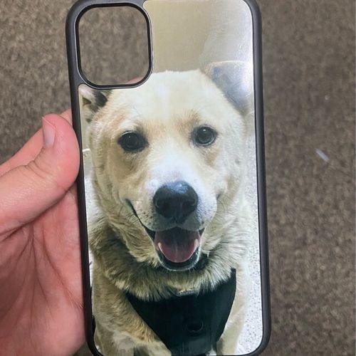 Customer photo review of Personalized iPhone Case