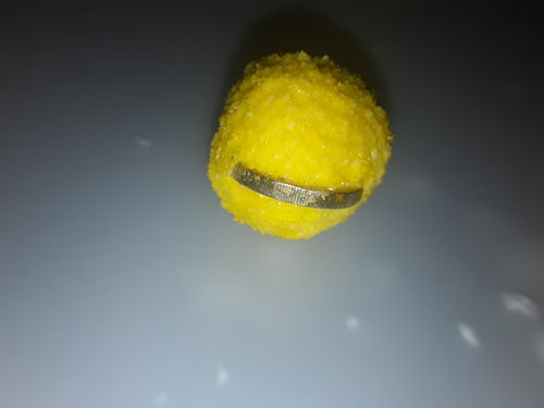 Customer photo review of Bumblebee Cash Reveal Bath Bomb