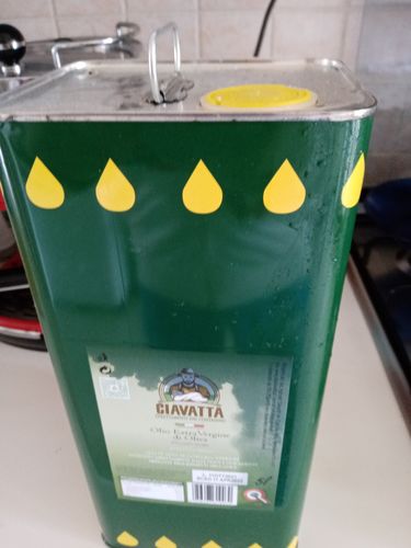 Customer photo review of Latta da 5 Litri Olio Extravergine di Oliva Ciavatta