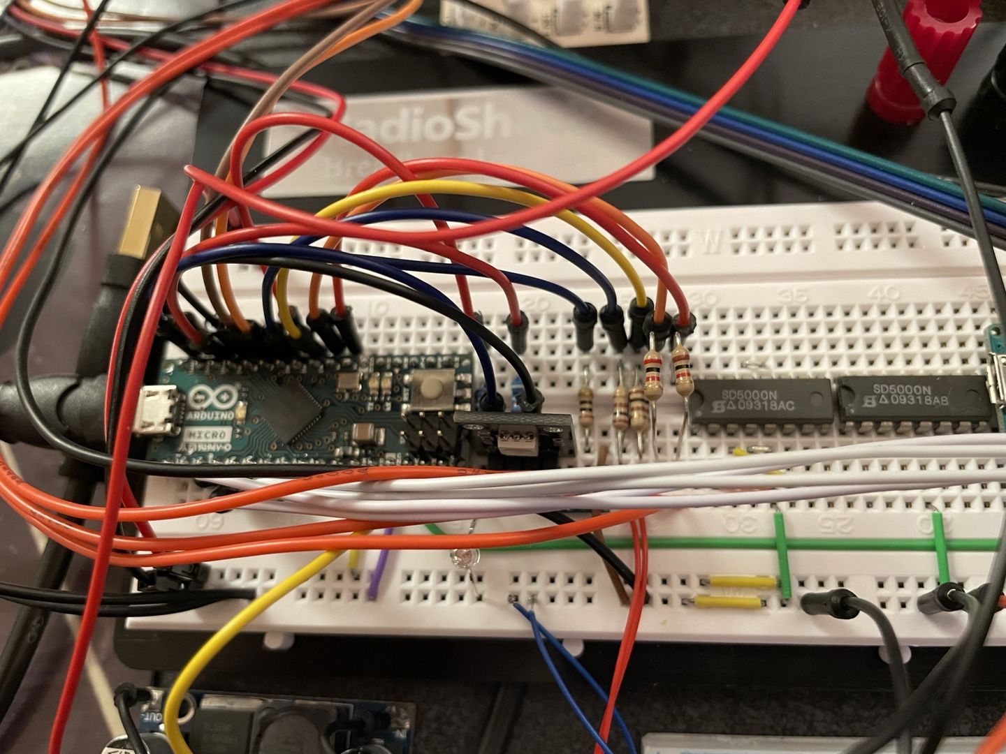 Customer photo review of Arduino Micro