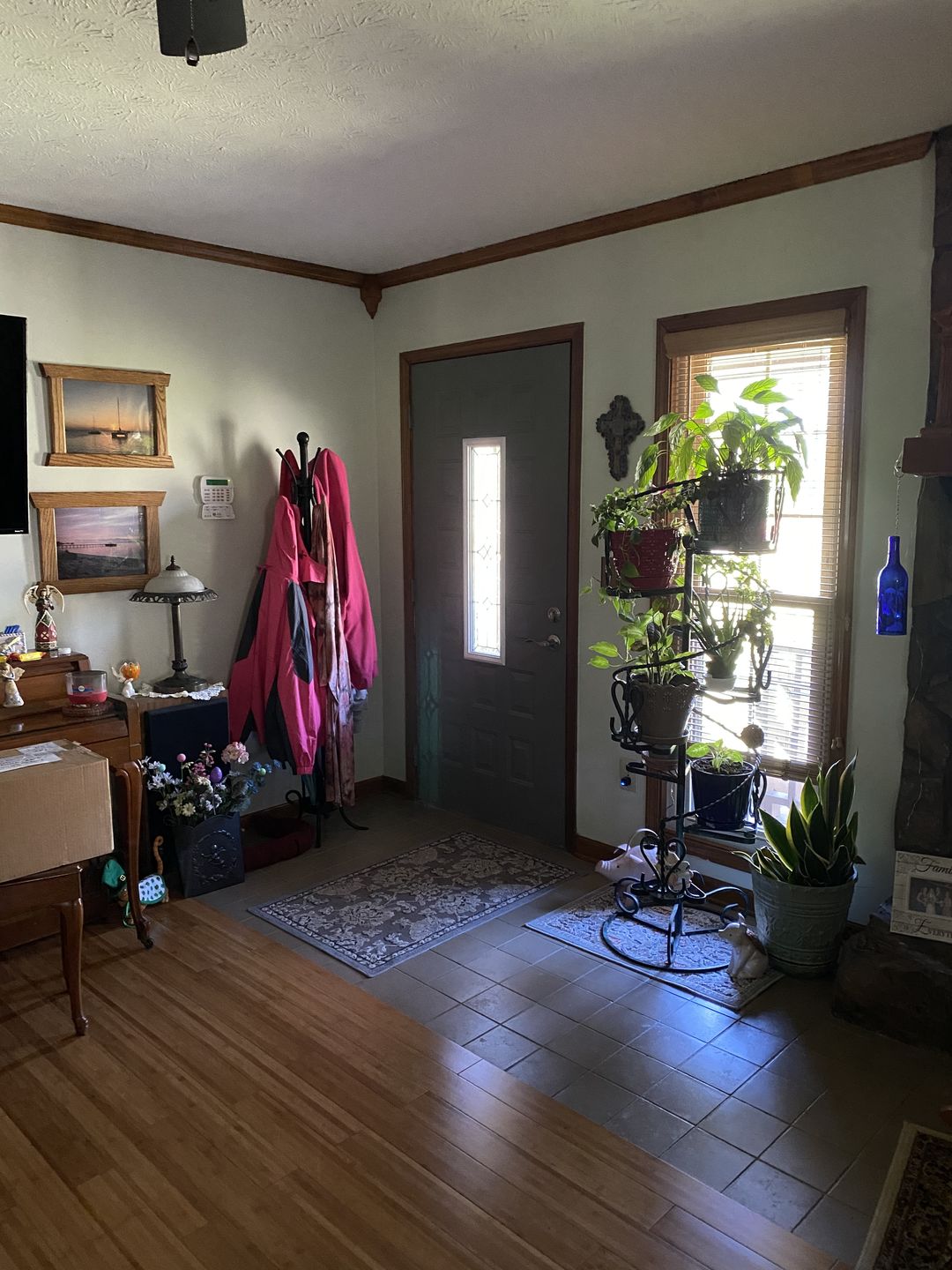 Customer photo review of Wexford Glass and Frame Kit (Half Sidelite 8" x 36" Glass Size)