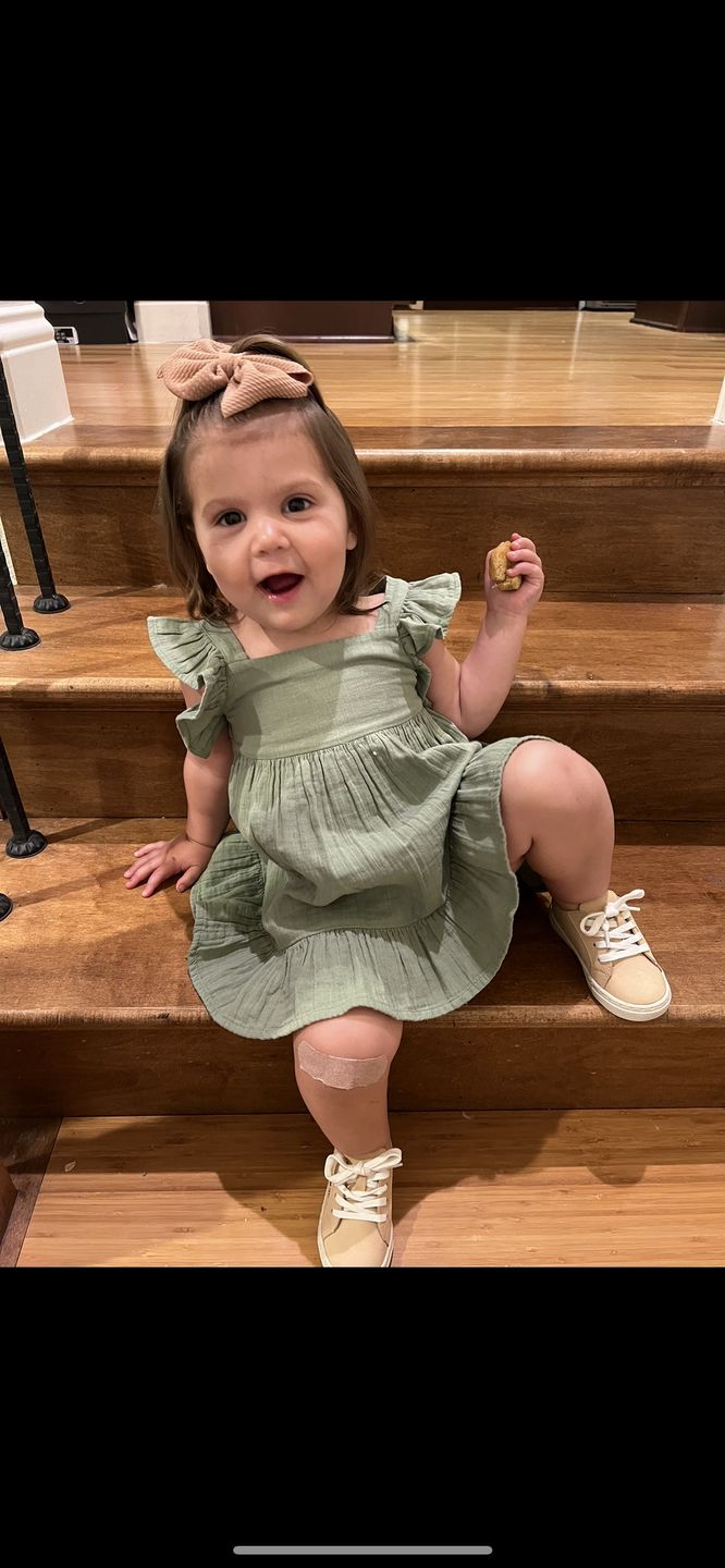 Customer photo review of Tan Nubuck - Low Top Sneakers