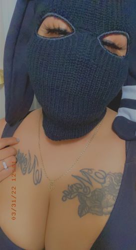 Customer photo review of Rabbit Ski Mask Bunny Balaclava