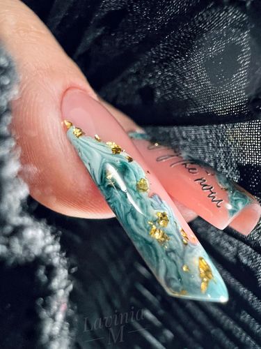 Customer photo review of Carbon Polygel Dark Pink 60 gr