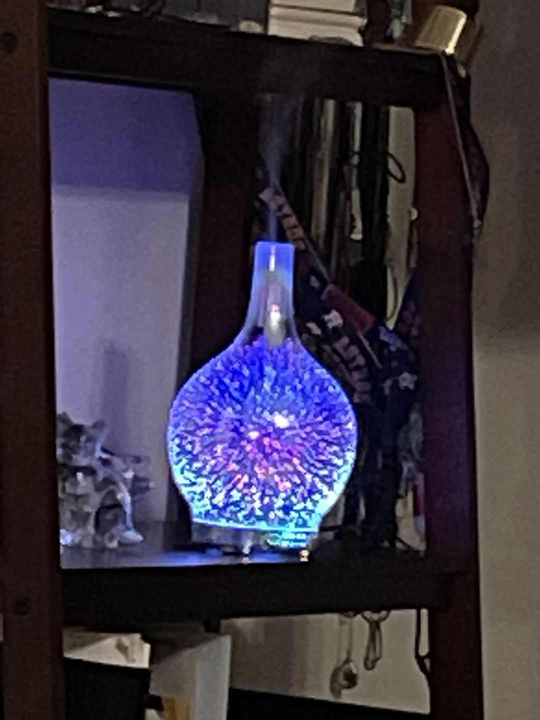 Customer photo review of Oil Aroma Diffuser 3D Glass