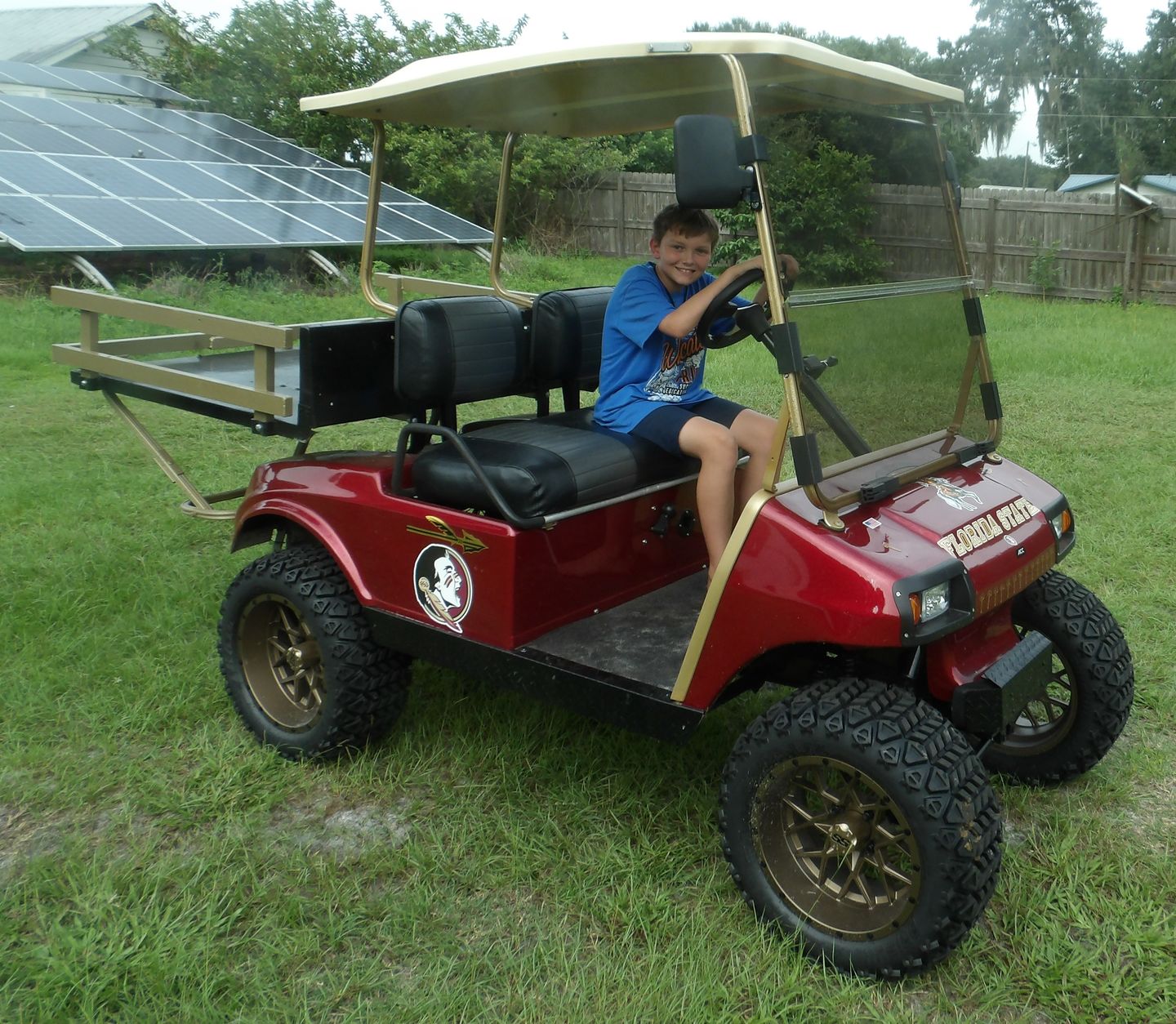 Customer photo review of Predator 22hp Installation Kit for 1998-2014 Club Car DS
