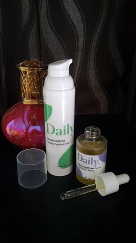 Customer photo review of Daily Wellness | Nourish Greens Hydrating Mask