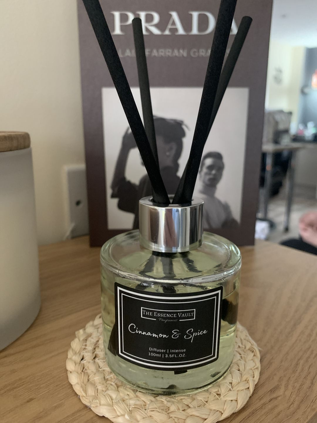 Customer photo review of Cinnamon & Spice - Home Reed Diffuser