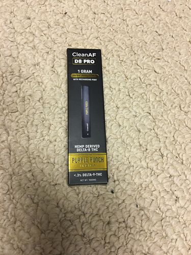 Customer photo review of 500 mg CBD Disposable Vape ~ CleanAF MAX in 10 Flavors