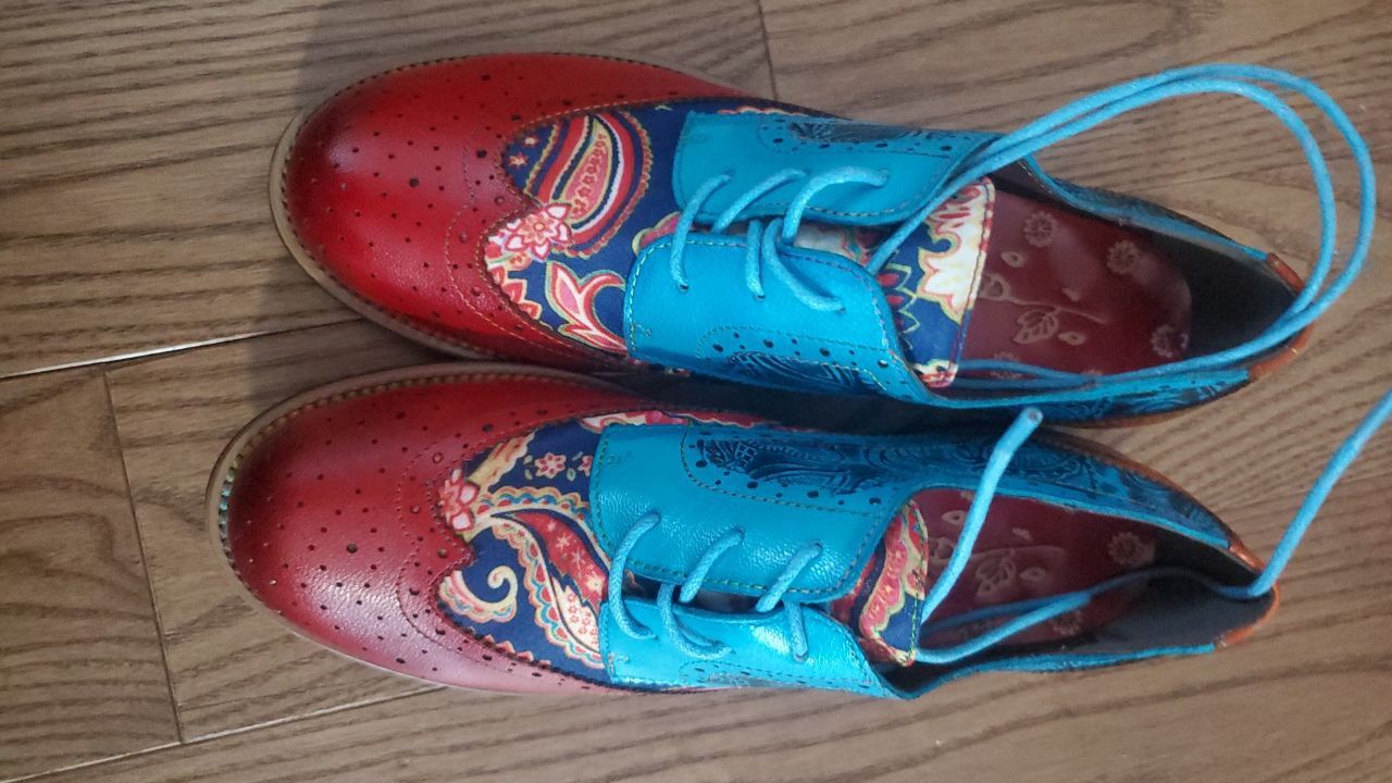 Customer photo review of Bohemian Handmade  Brogue Shoes