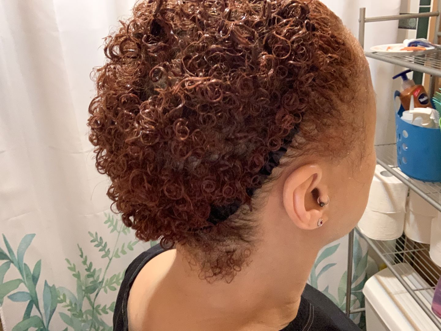 Customer photo review of Leave-In Refresher Spray - Mint Condition