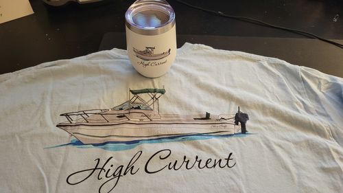 Customer photo review of Custom Pint Glasses