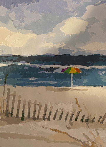 Customer photo review of Custom Paint By Numbers Kit - Upload Your Photo - Brush Set Included