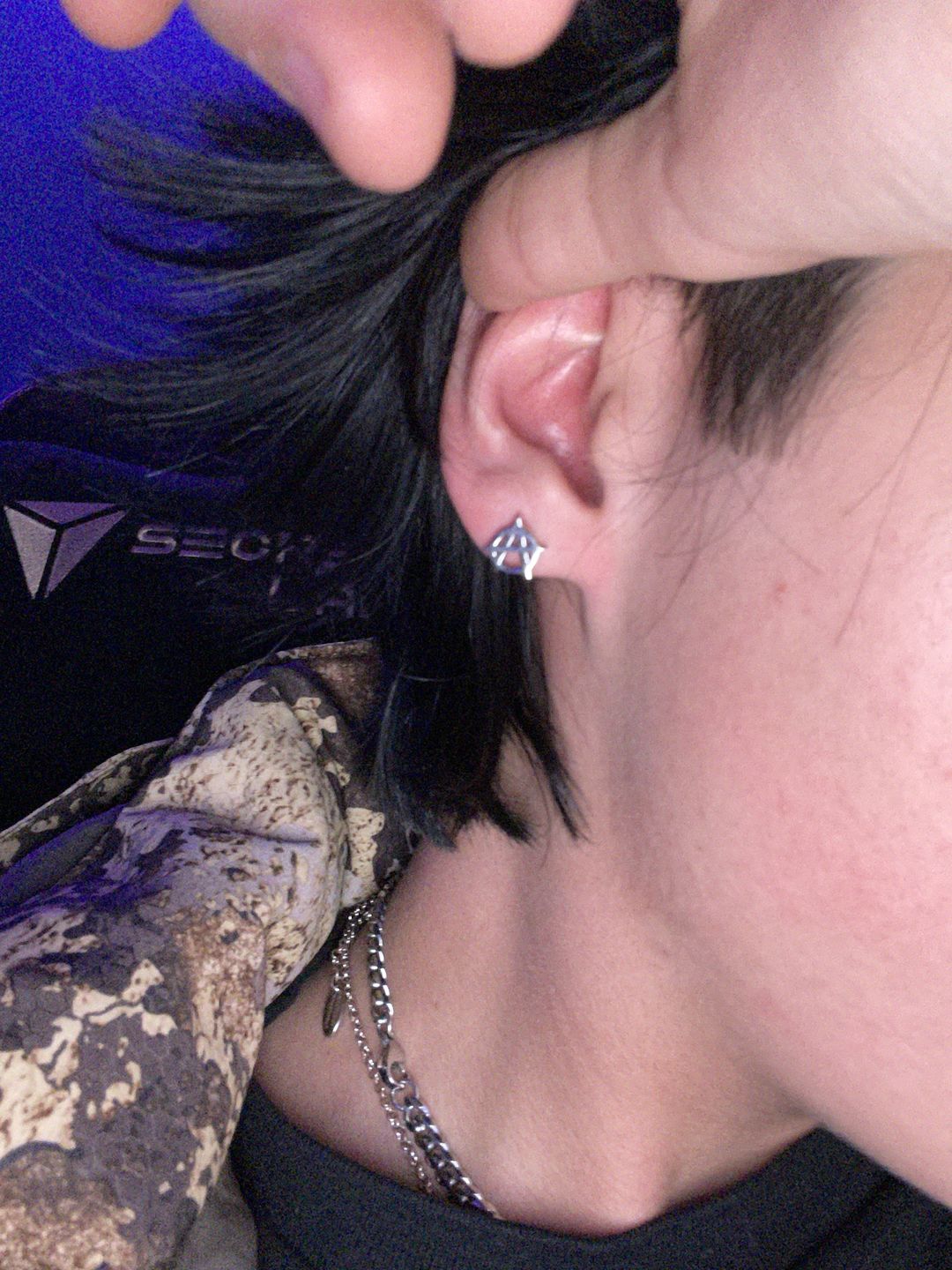 Customer photo review of ANARCHY EARRING