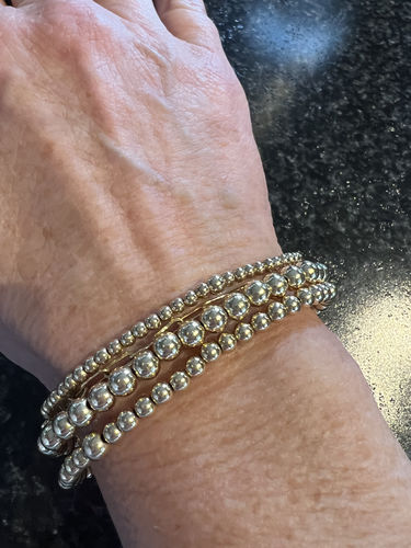 Customer photo review of juno bracelet (3mm)