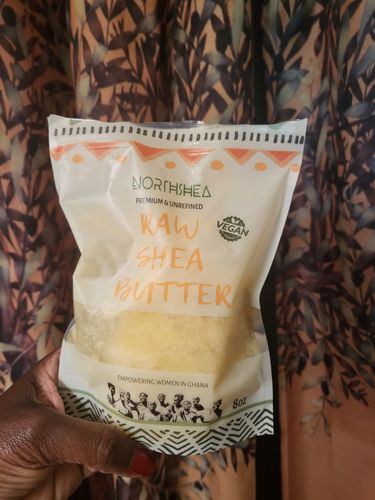 Customer photo review of Premium + Authentic Raw Shea Butter