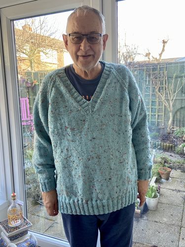 Customer photo review of 2021 Special Edition Adult Aran Box!