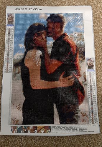 Customer photo review of Your Advanced Custom Diamond Painting Kit - Premium Quality