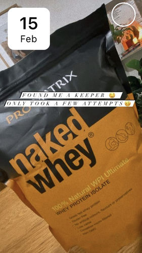 Customer photo review of 1kg UNFLAVOURED, Isolate NAKED WHEY