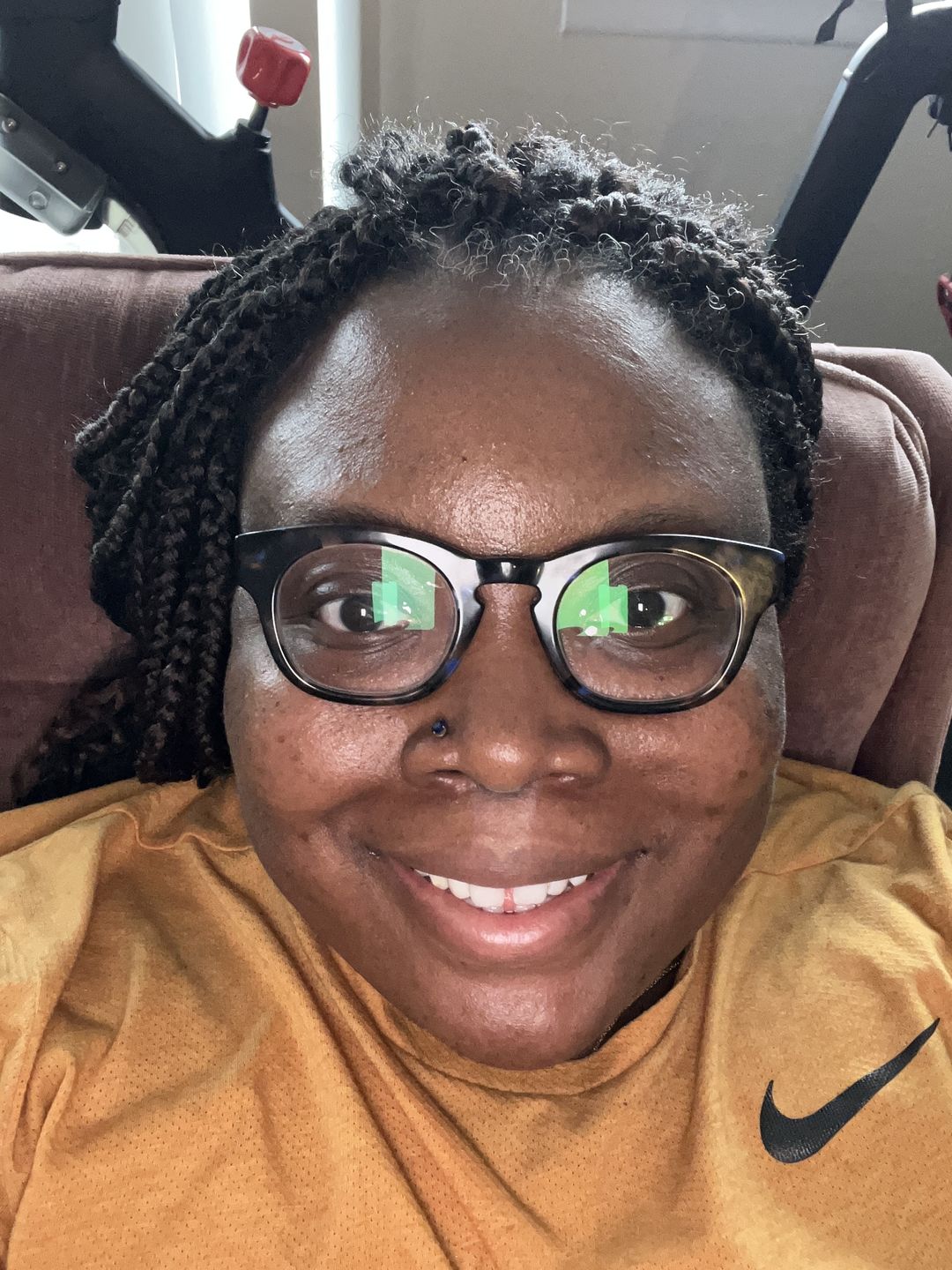 Customer photo review of SPF 30 Brightening Moisturizer
