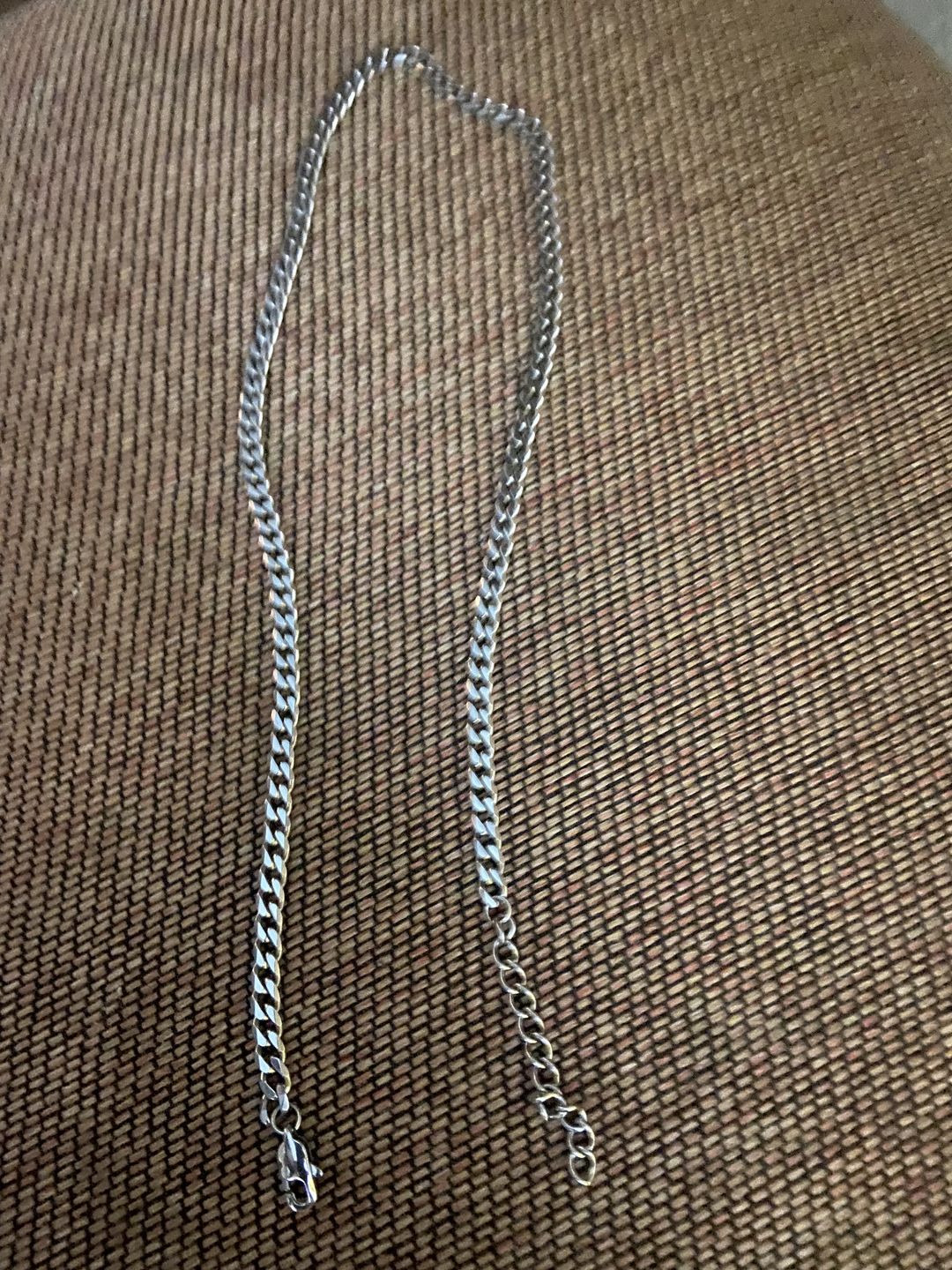 Customer photo review of To My Son - When You Wear This Necklace - Cuban Link Chain Necklace