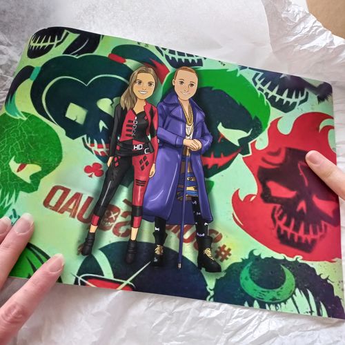 Customer photo review of Impression sur Poster (ne comprend pas le dessin)