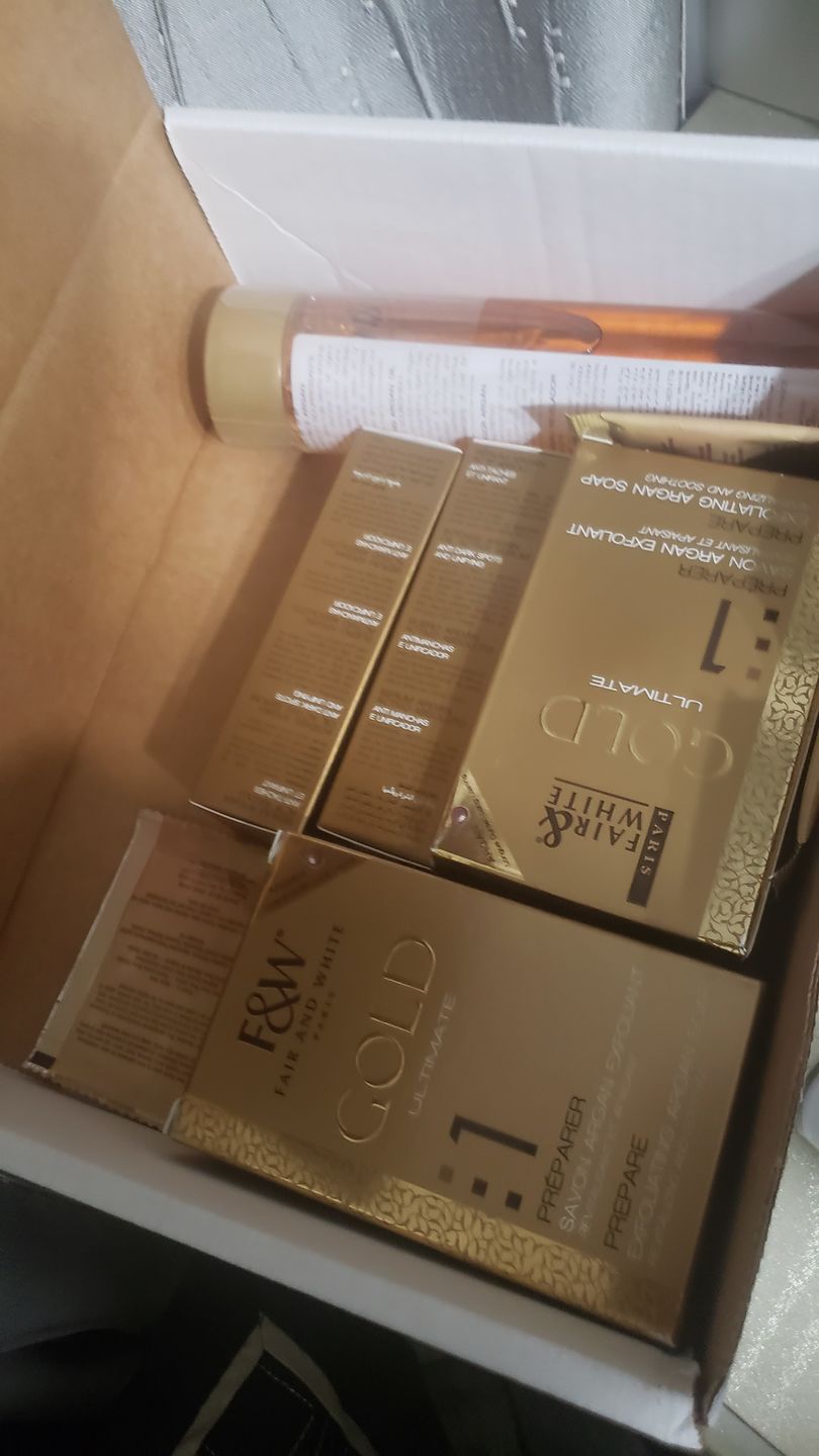 Customer photo review of Fair and White 2: Gold Intense Argan Oil Active Serum 30 ml / 1fl.oz
