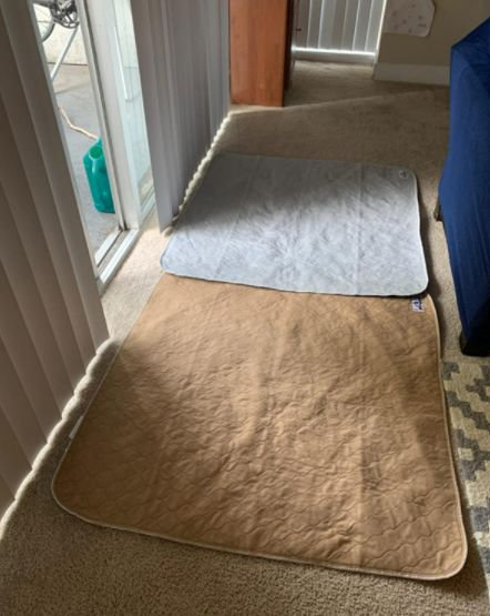 Customer photo review of Reusable Waterproof Pet  Toilet Training Pads