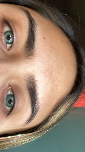 Customer photo review of 2nd Grafite Colored Contact Lenses