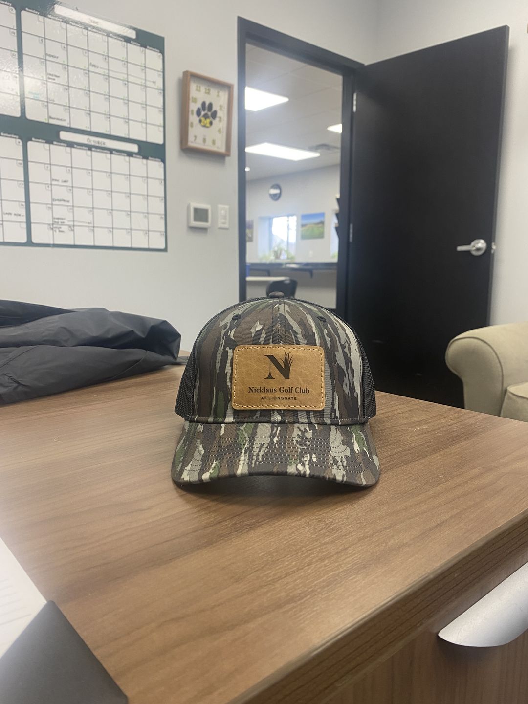 Customer photo review of 112p Camo Patch Hat