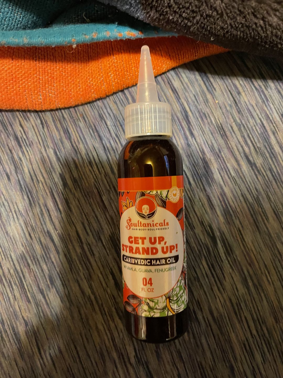 Customer photo review of Get Up, Strand Up! Caribvedic Hair Oil
