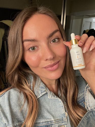 Customer photo review of Super C Serum