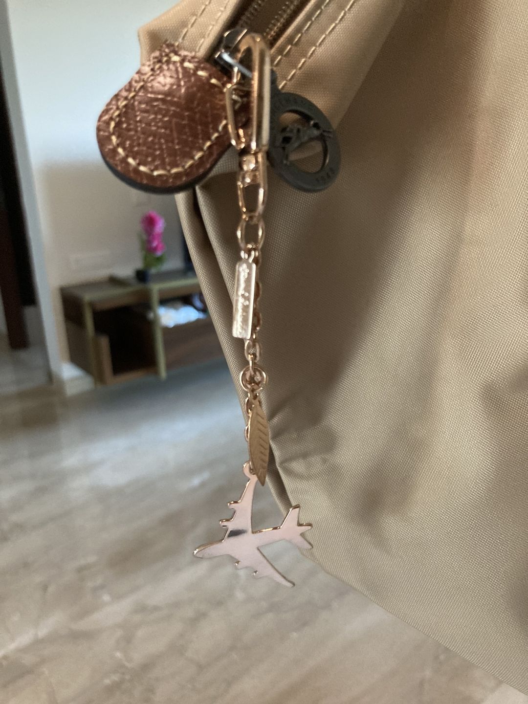 Customer photo review of Bag Charm Aeroplane