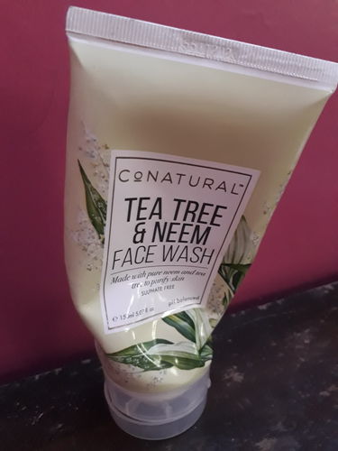 Customer photo review of Tea Tree & Neem Face Wash