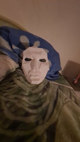 Customer photo review of Patrons Masque Squid Game Front Man (pdf)