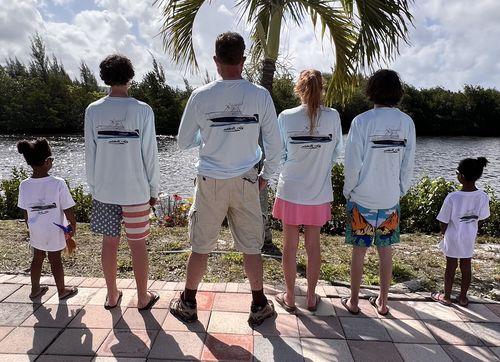 Customer photo review of Custom Digital Boat Artwork