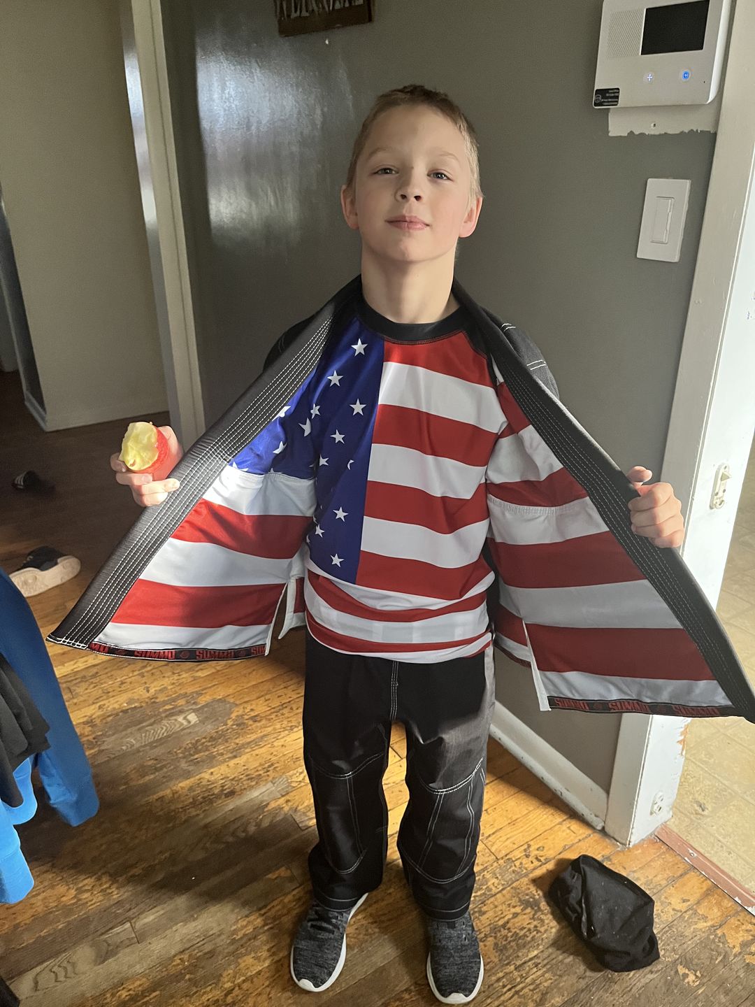 Customer photo review of Sumpter Brazilian Jiu Jitsu Gi (BJJ GI)