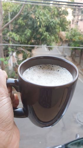 Customer photo review of Premium Coffee Frother