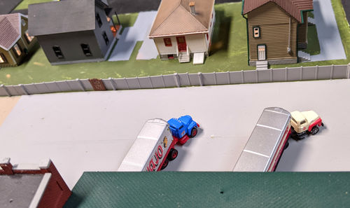 Customer photo review of Ratio 219 Concrete Fencing and Gates, N Scale