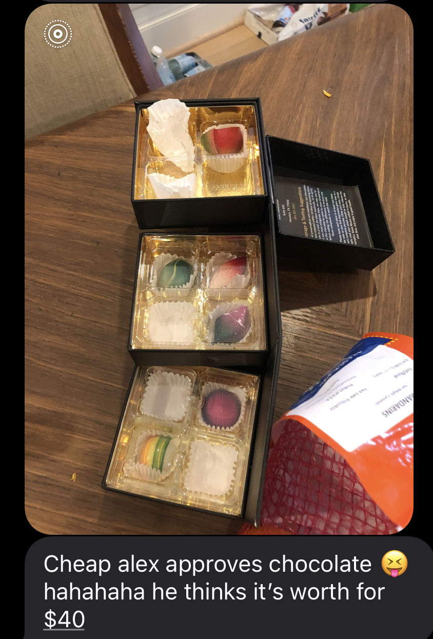 Customer photo review of Three Tier Dozen, Signature Collection