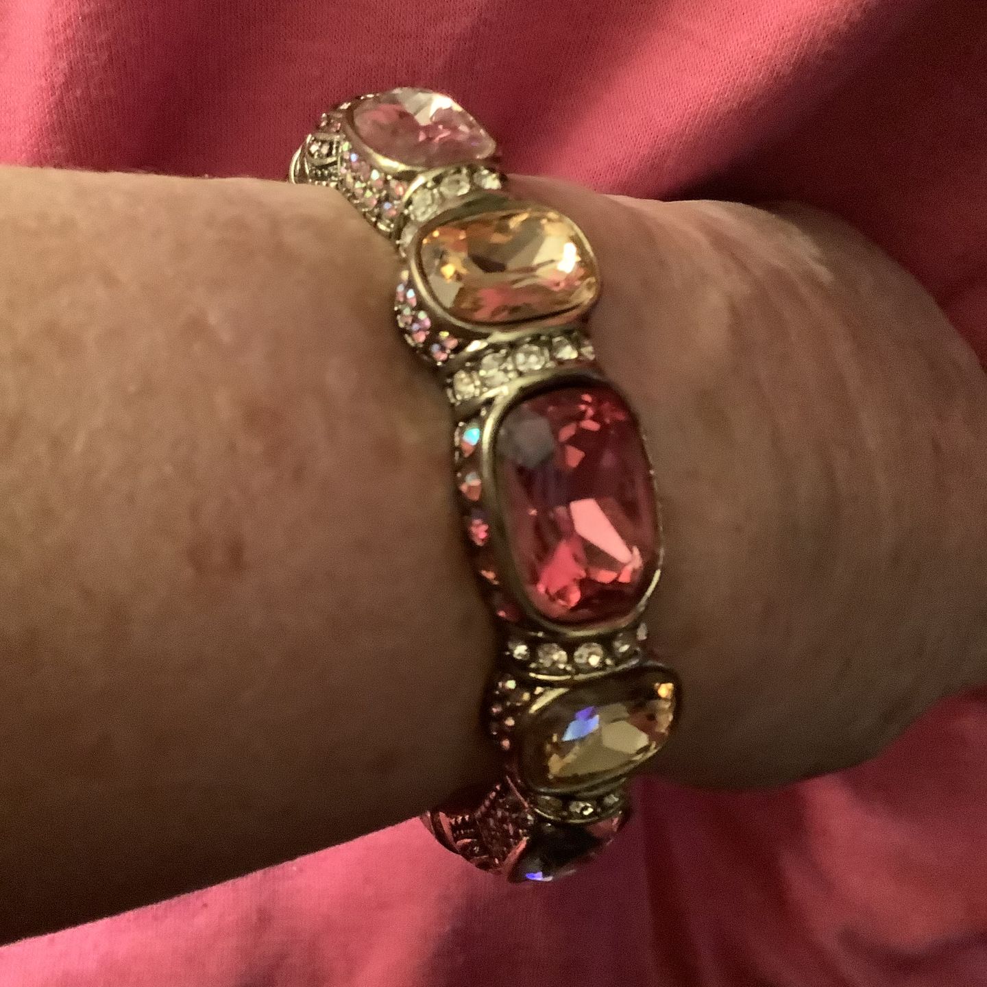 Customer photo review of HEIDI DAUS®"Grand Slam" Crystal  Bracelet