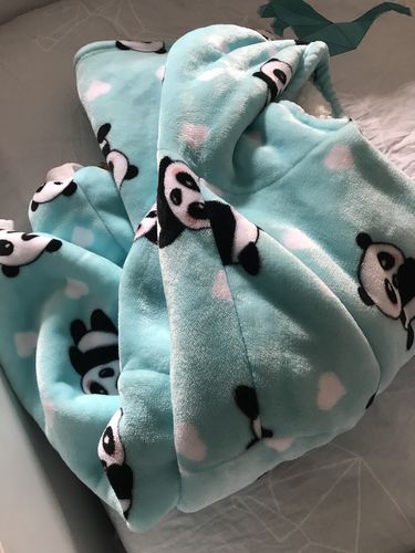 Customer photo review of SweetPlaid™ - Panda - Nouvelle collection 🌟