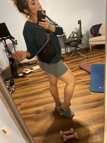 Customer photo review of 3-in-1 Crossbody Bag - Black